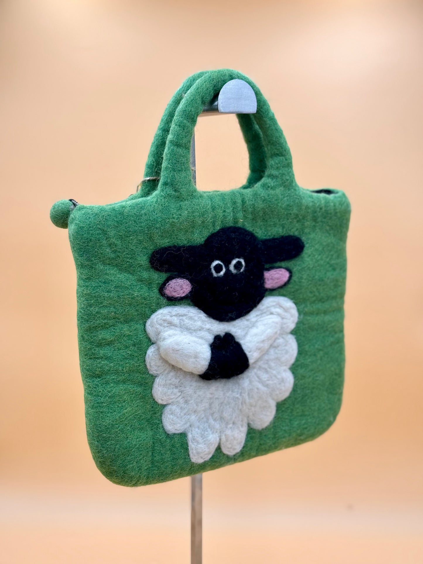 Handtasche Filztasche Size M Large Bag Schaun das Schaf