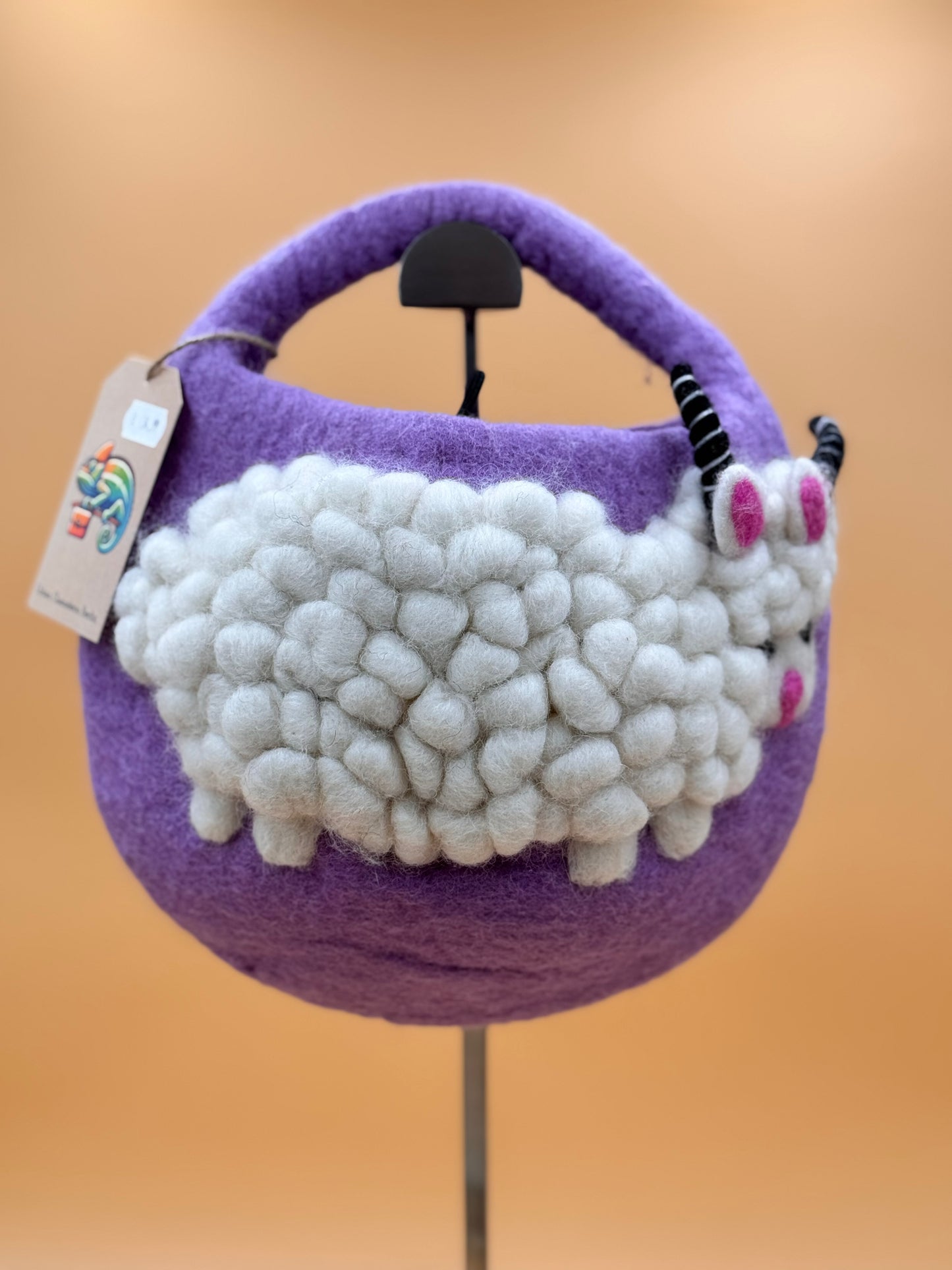 Handtasche Filztasche Size S Bucket Bag Schaf