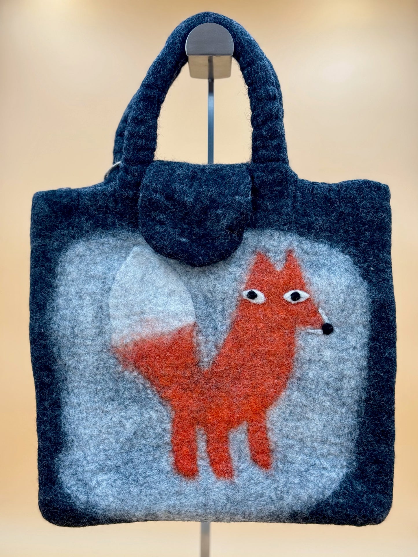 Handtasche Size M Flap Bag Fuchs - urbanchameleonberlin