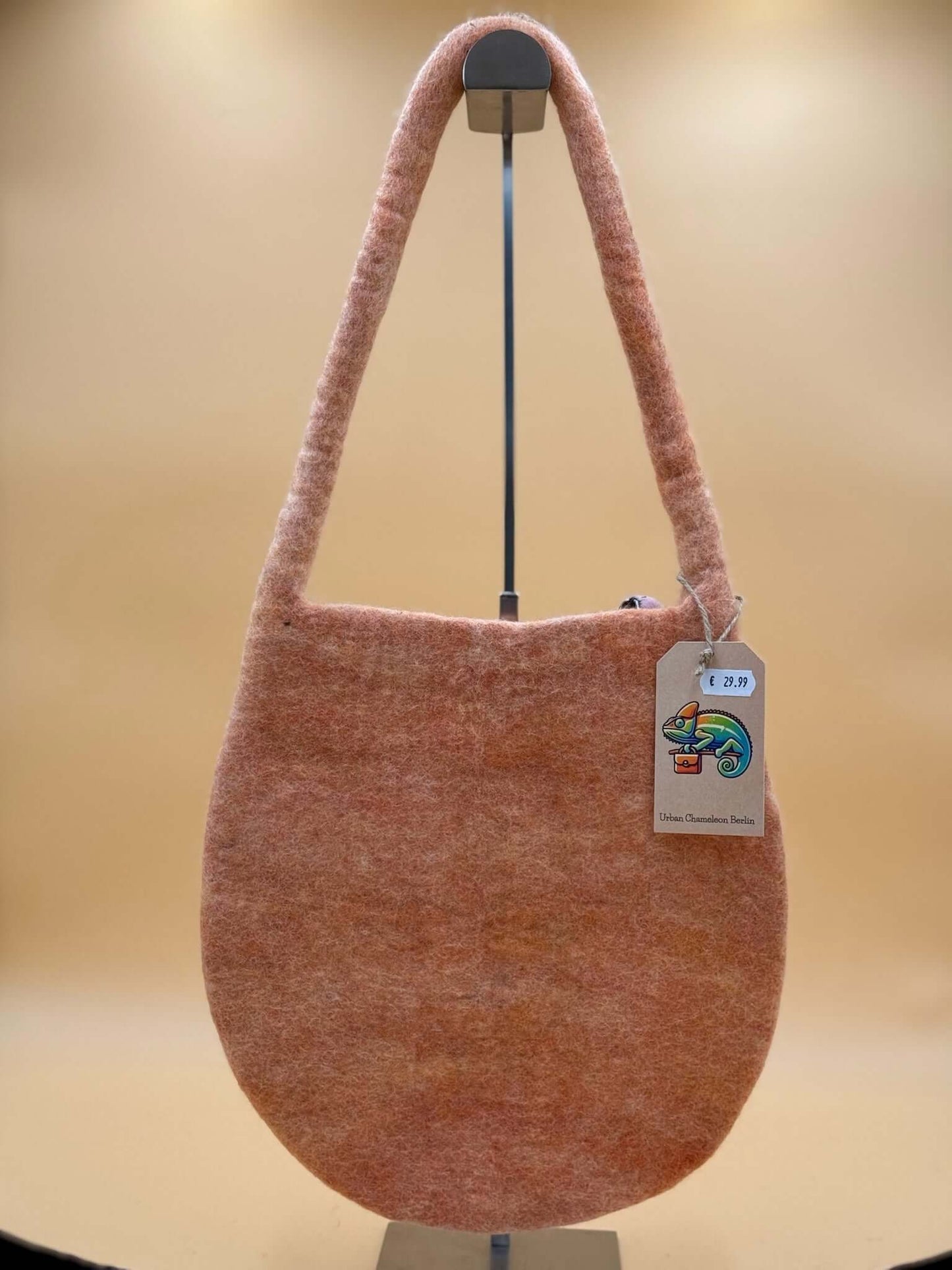 Schultertasche Filztasche Size M Baguette Bag Schaf mit Hut