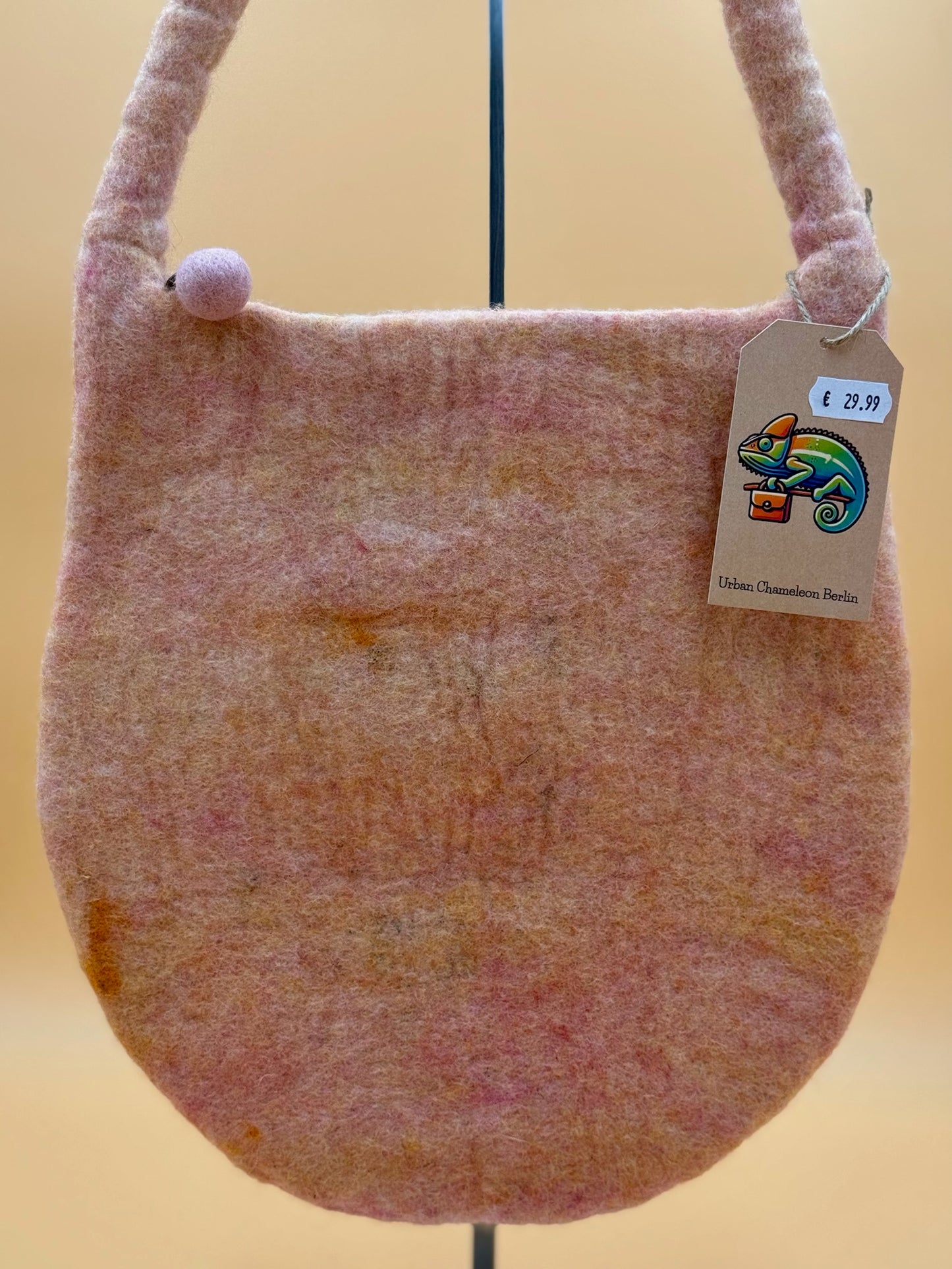 Schultertasche Size M Baguette Bag Schaf mit Hut - urbanchameleonberlin