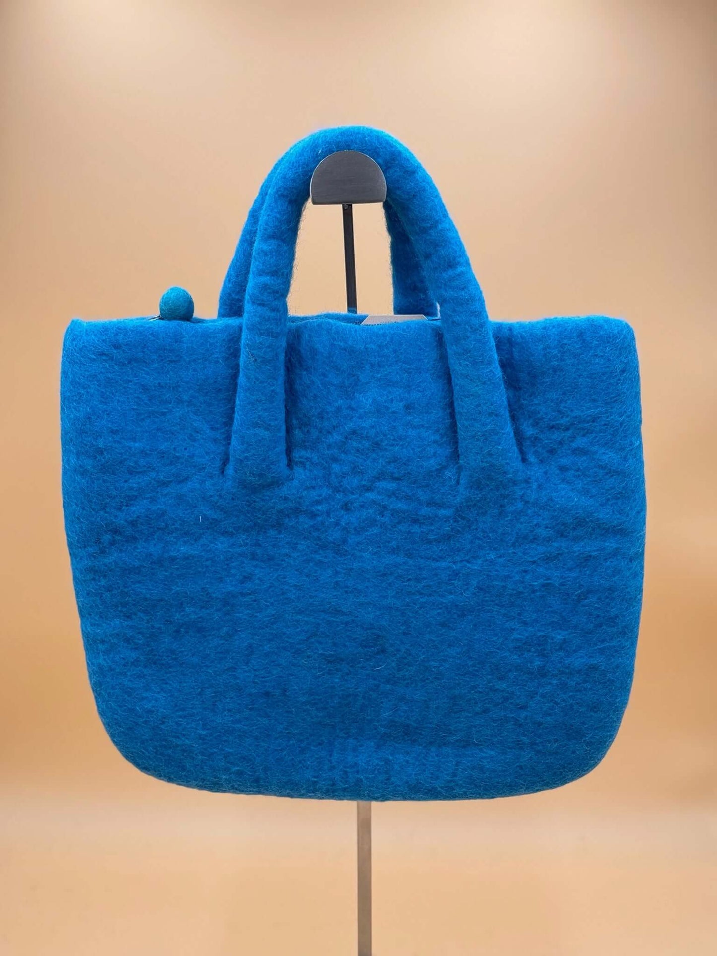 Handtasche Filztasche Size L Large Bag Hund mit Katze - urbanchameleonberlin
