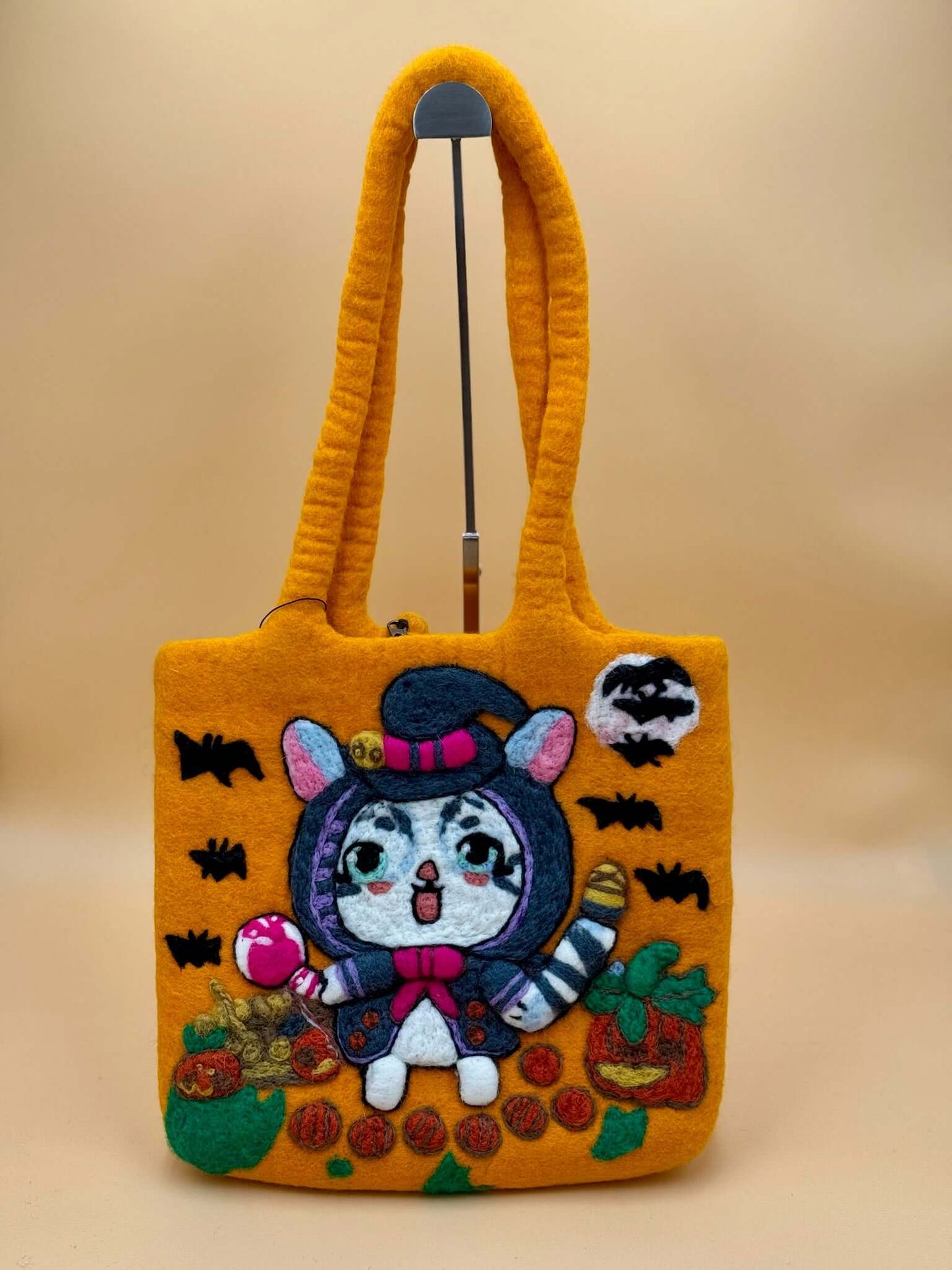 Schultertasche Filztasche Size L Shopper Zaubermädchen - urbanchameleonberlin
