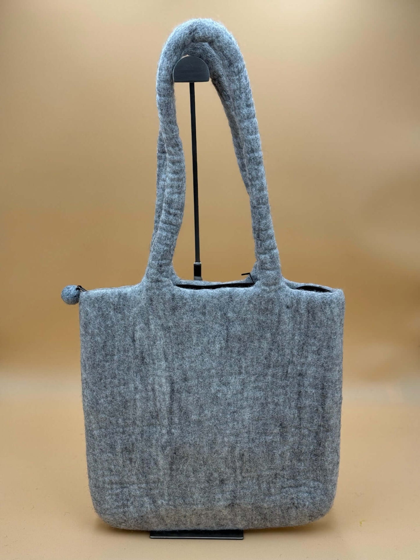 Schultertasche Filztasche Size L Shopper Zauberkatze - urbanchameleonberlin