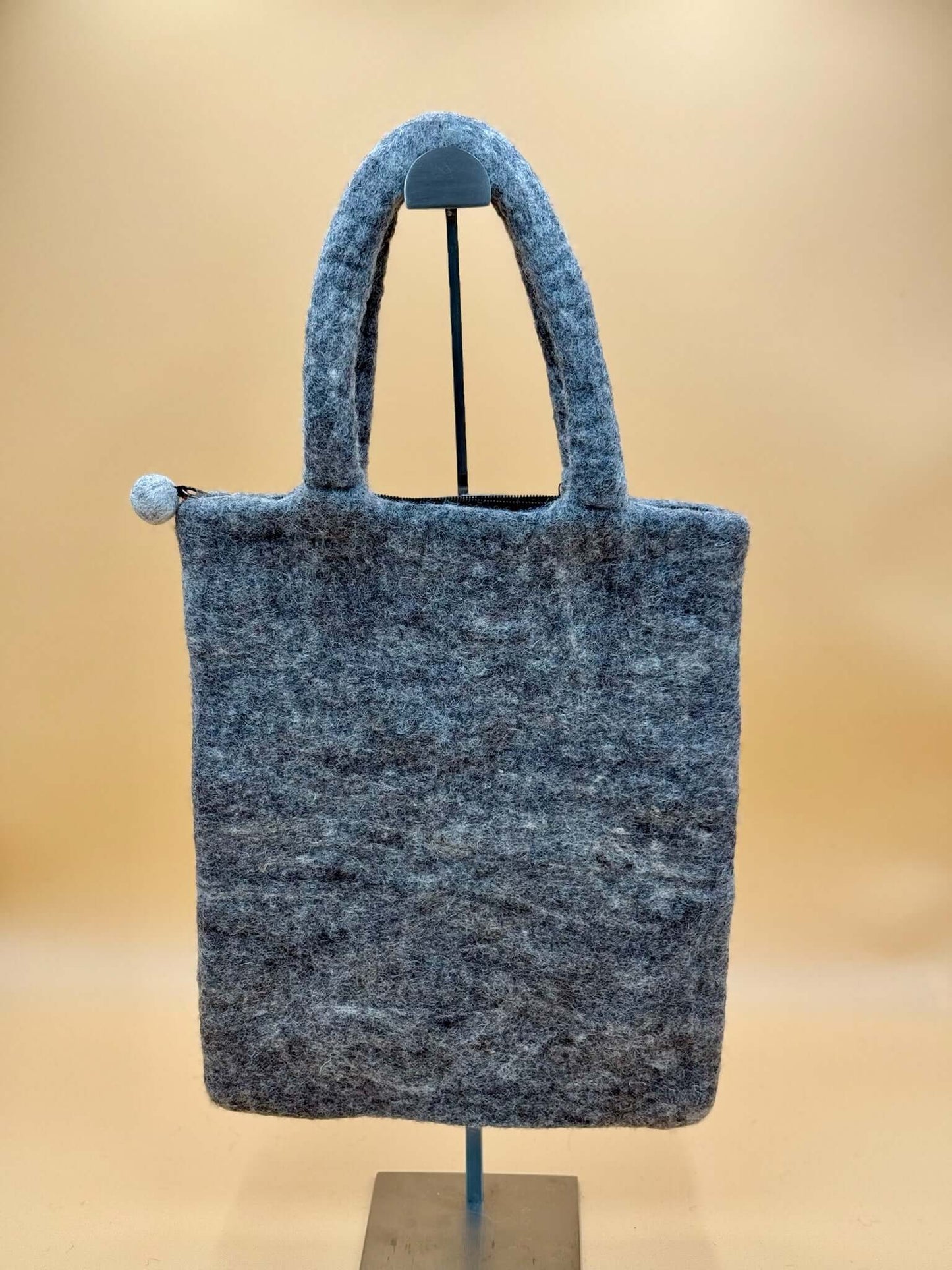 Handtasche Filztasche Size L Large Bag Katzen mit Mäuse - urbanchameleonberlin