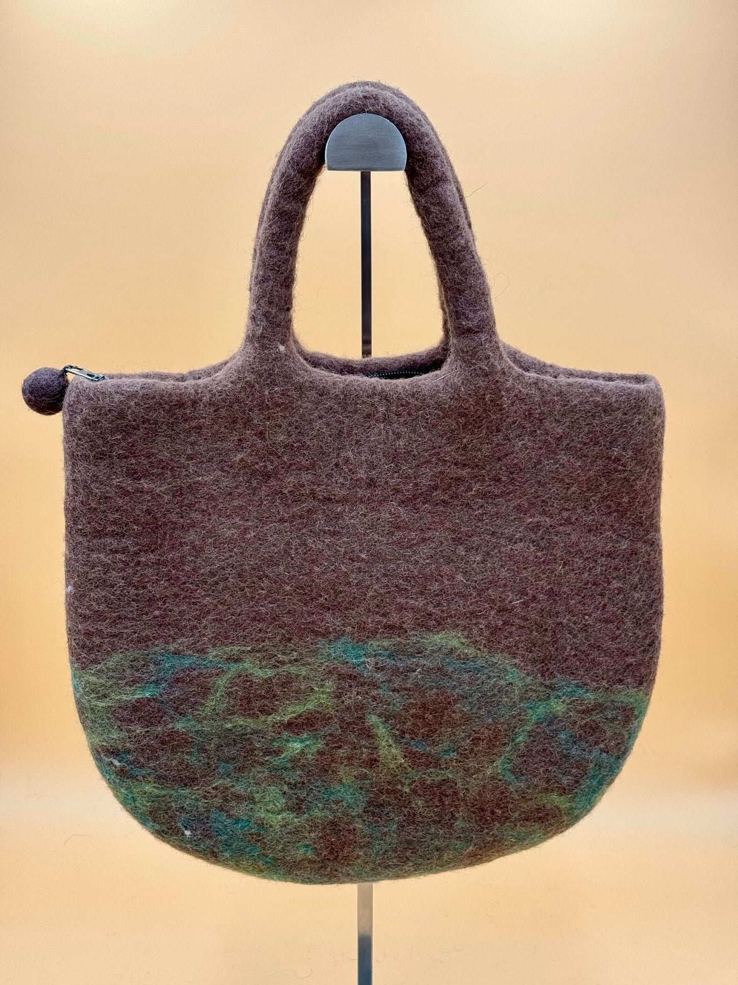 Handtasche Filztasche Size L Totes Bag Igel - urbanchameleonberlin