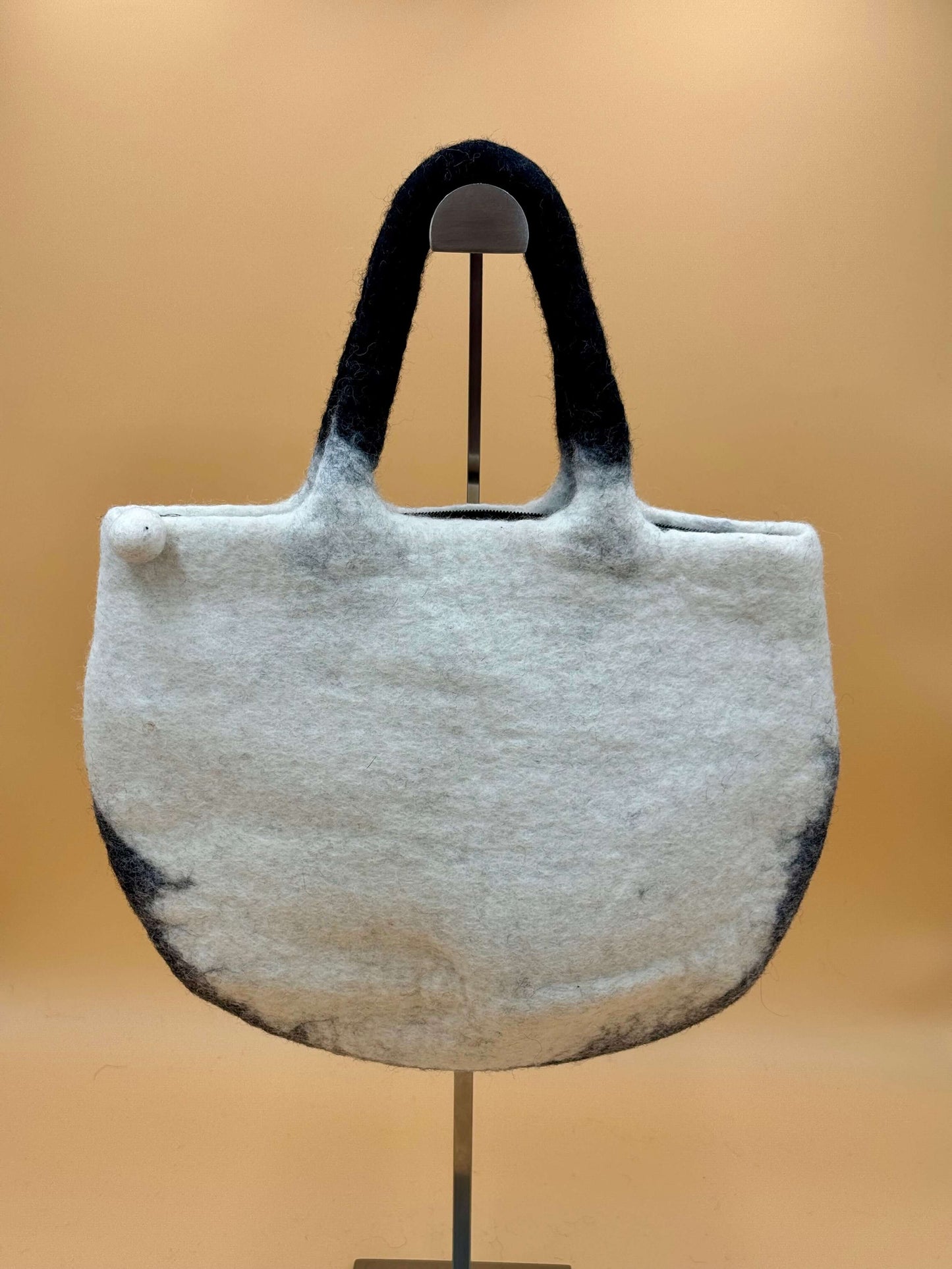Handtasche Filztasche Size M Totes Bag Katze - urbanchameleonberlin