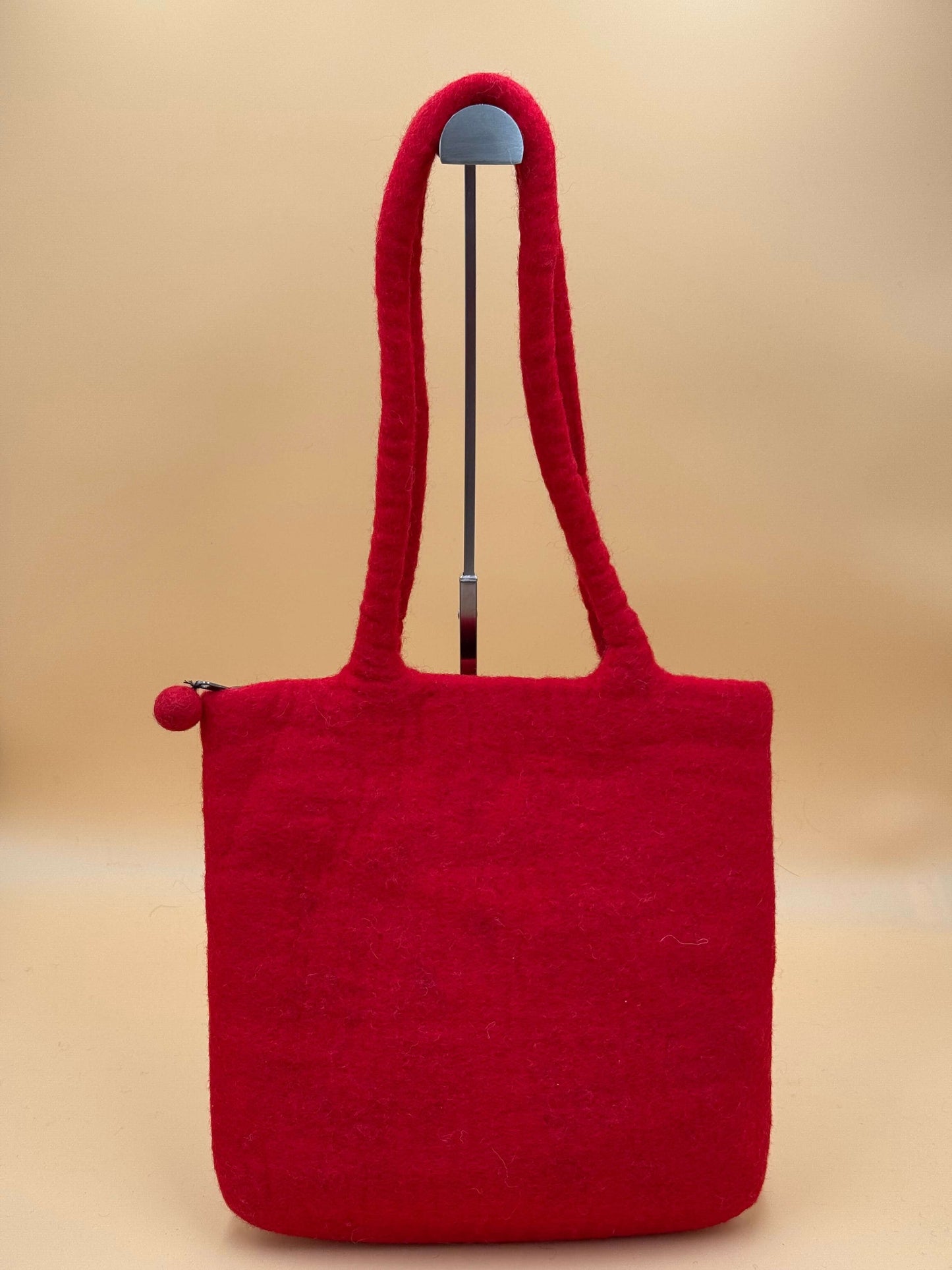 Schultertasche Filztasche Size L Shopper Hochzeitskatzen - urbanchameleonberlin