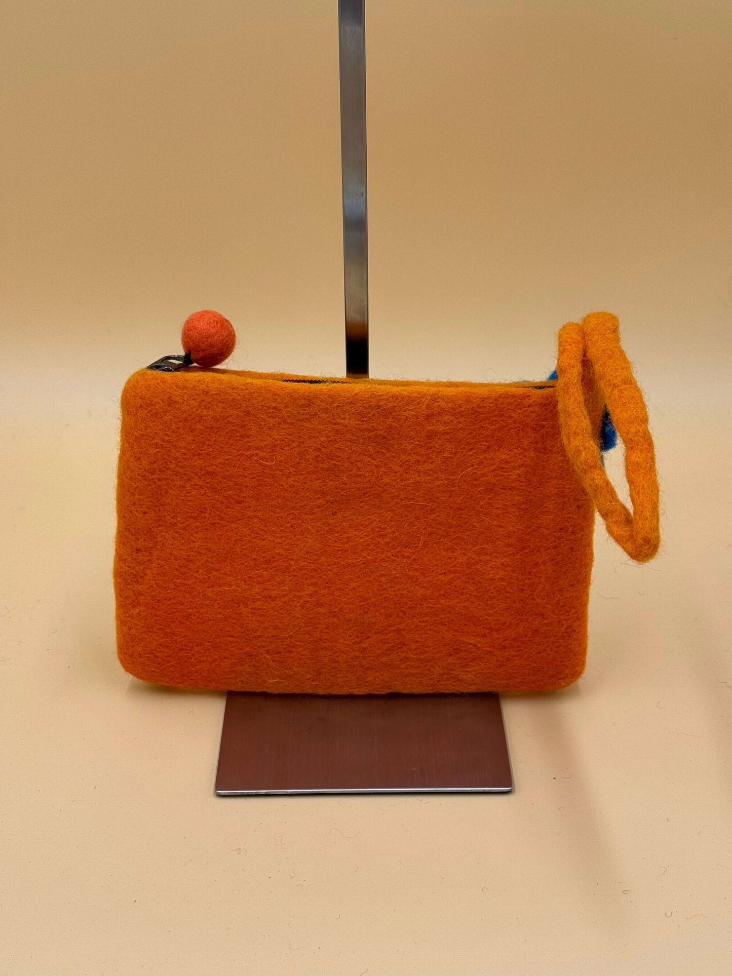 Geldbörse Filztasche Size L Touch Blumen - urbanchameleonberlin