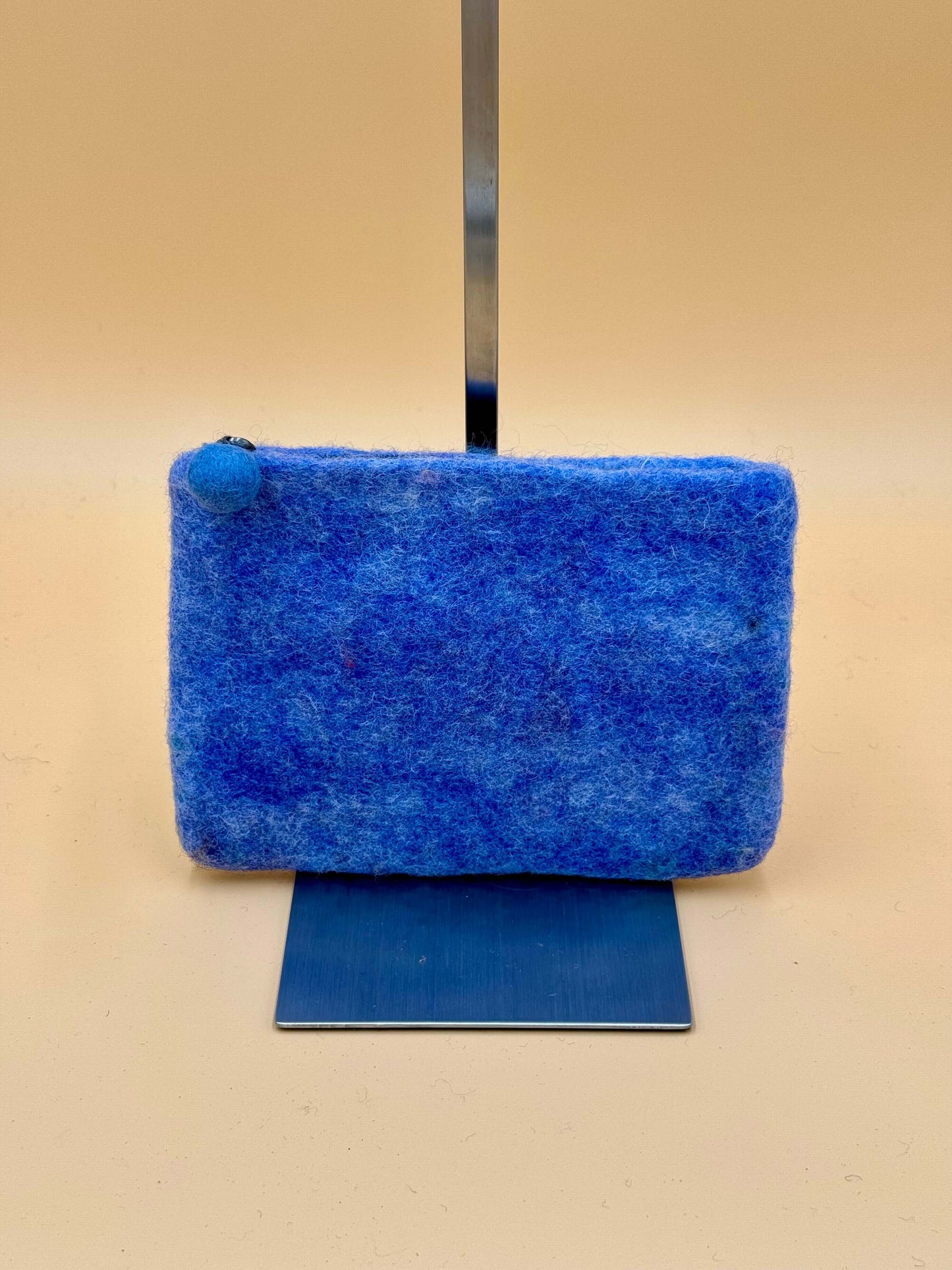 Geldbörse Filztasche Size L Touch Katzen-Familie - urbanchameleonberlin