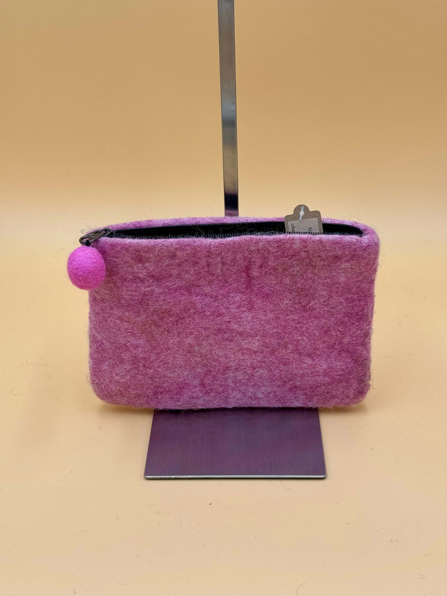 Geldbörse Filztasche Size L Touch Hund mit Katze - urbanchameleonberlin
