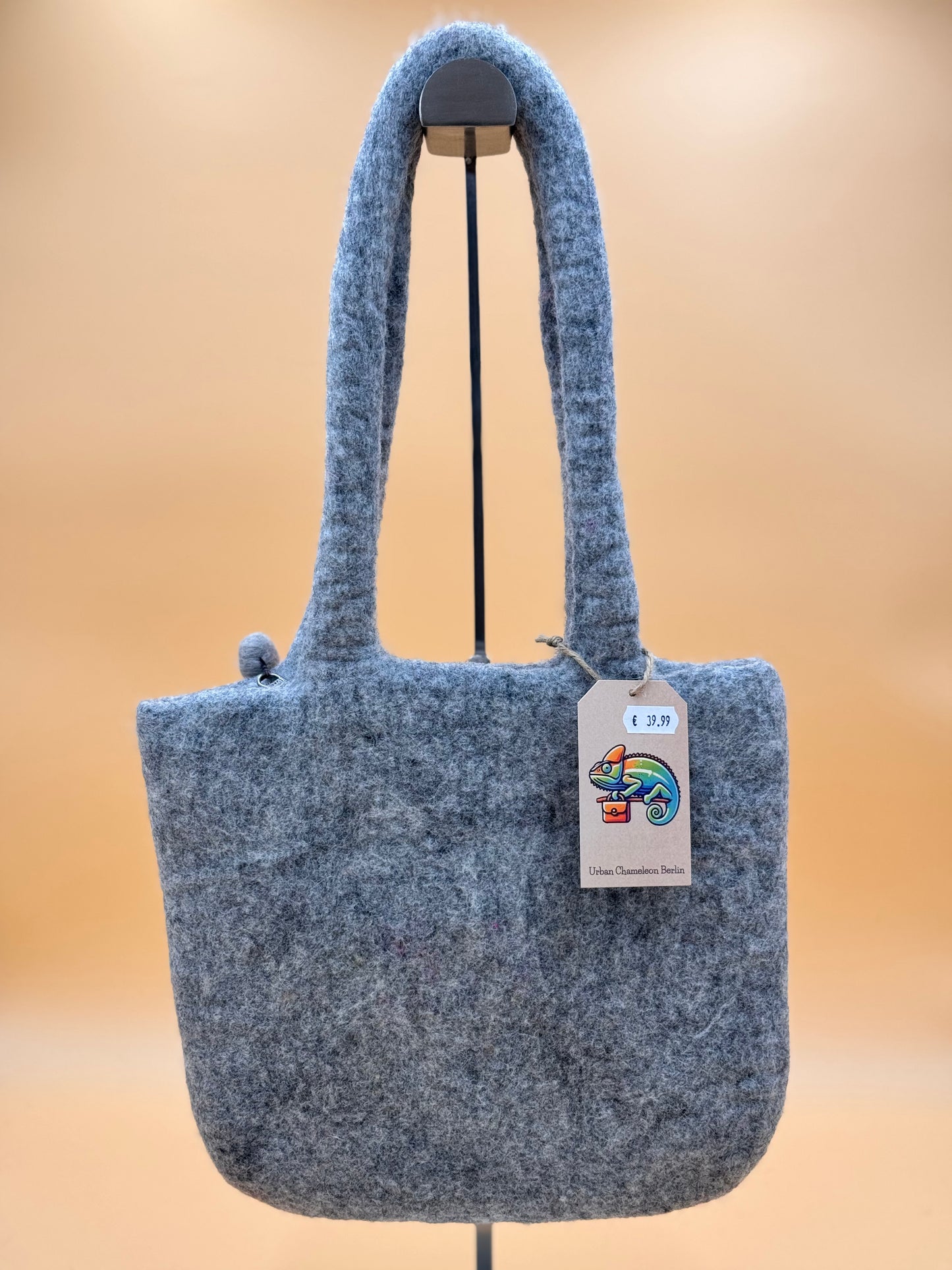 Schultertasche Filztasche Size M Shopper Schwein-Mädchen