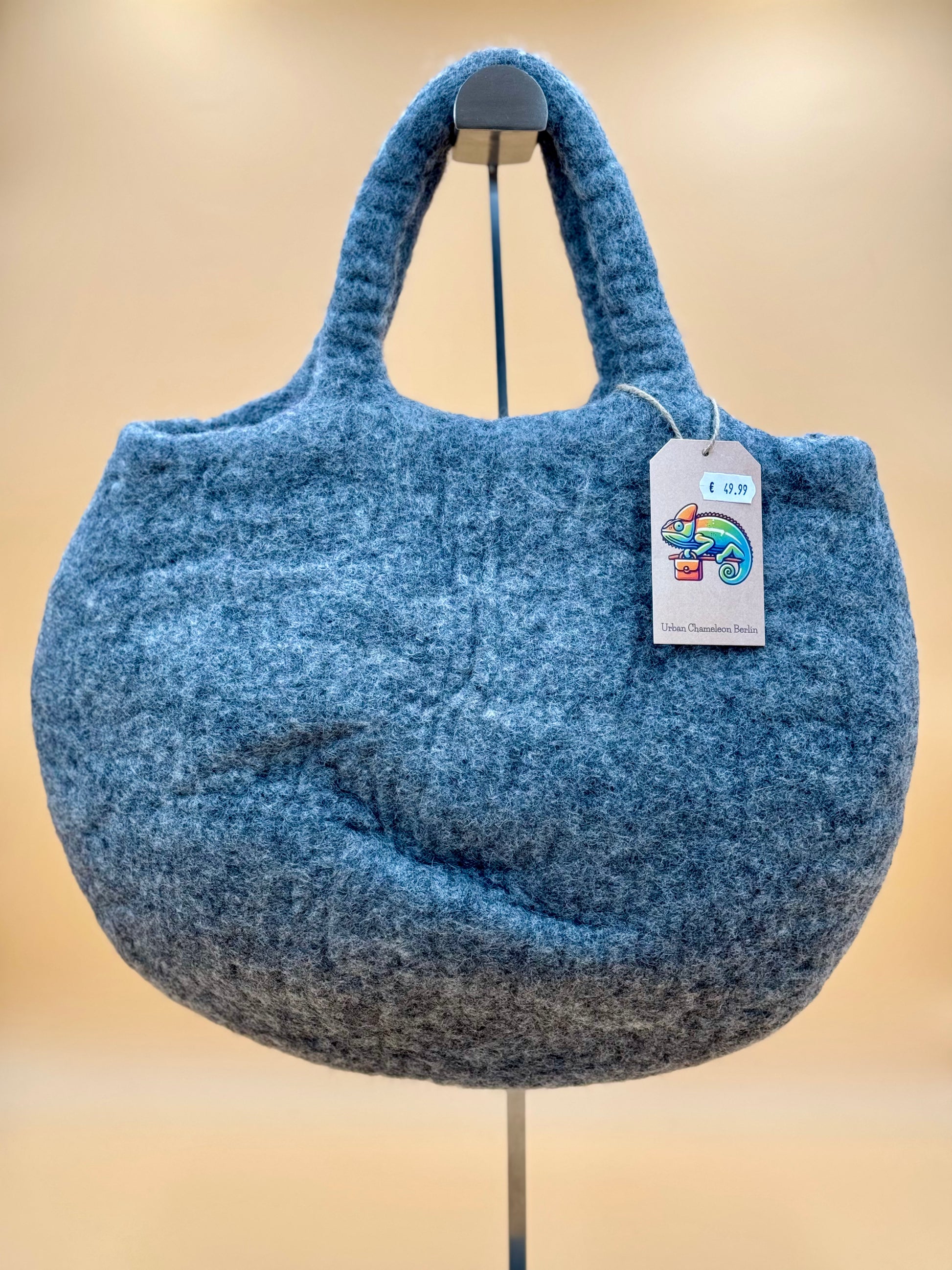 Handtasche Filztasche Size L Totes Bag Schnee Haus