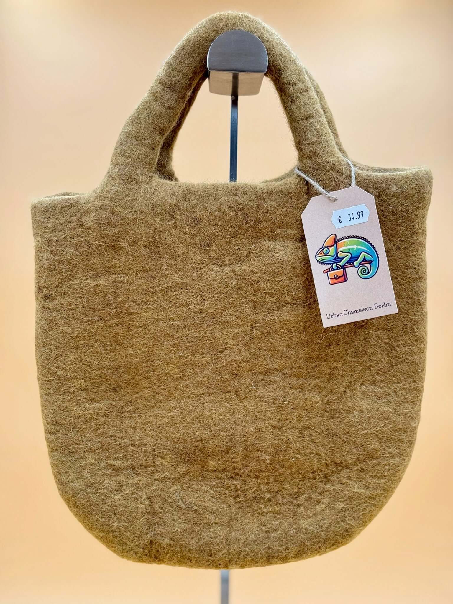 Handtasche Filztasche Size M Large Bag Maulwurf