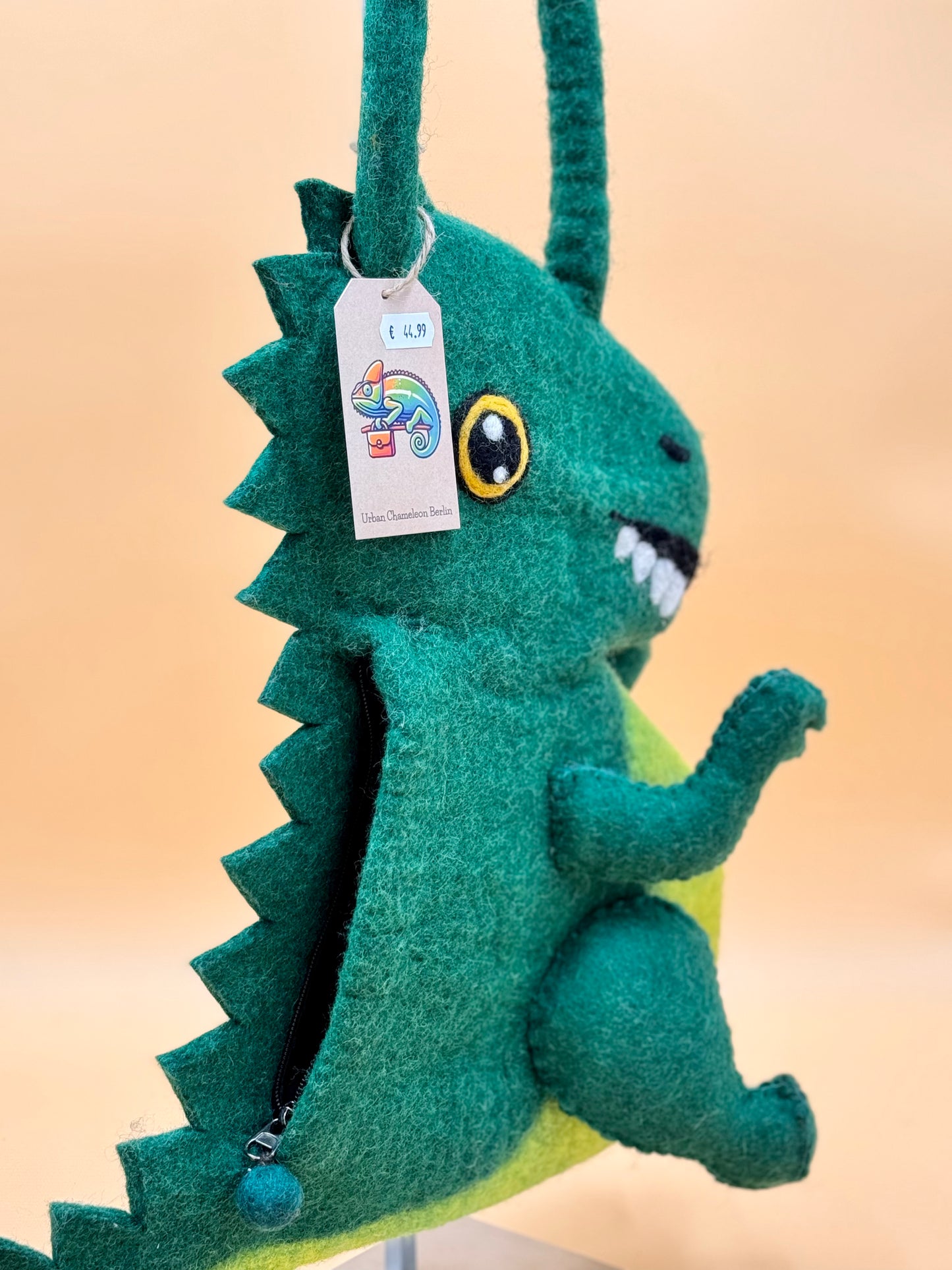 Handtasche Filztasche Size M Tierkörper Dino T-Rex