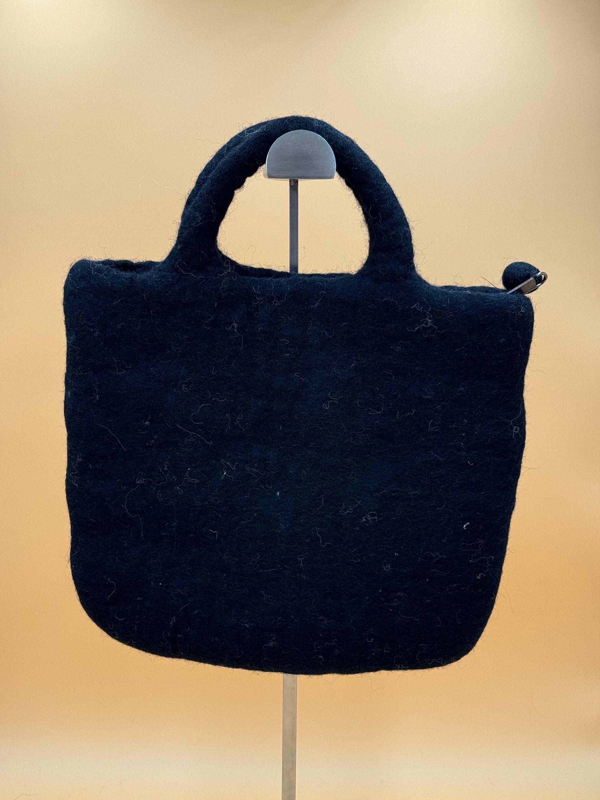 Handtasche Filztasche Size M Large Bag Dackel - urbanchameleonberlin