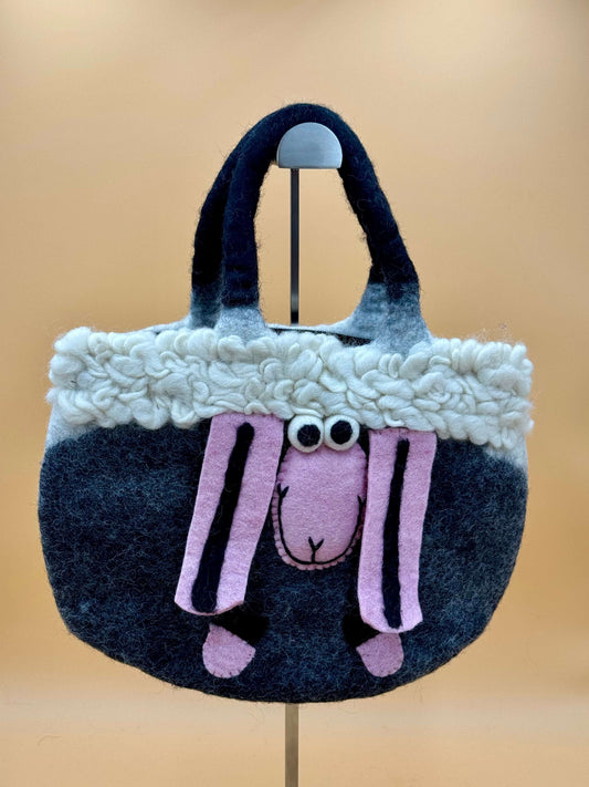 Handtasche Filztasche Size M Totes Bag Schaf - urbanchameleonberlin