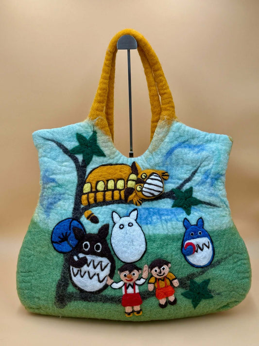 Schultertasche Size XL Lage Bag Totoro